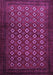 Machine Washable Persian Purple Traditional Area Rugs, wshtr1805pur