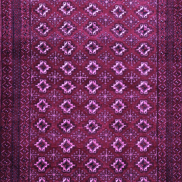 Machine Washable Persian Purple Traditional Area Rugs, wshtr1805pur