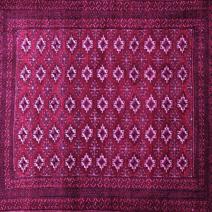Square Persian Pink Traditional Rug, tr1805pnk
