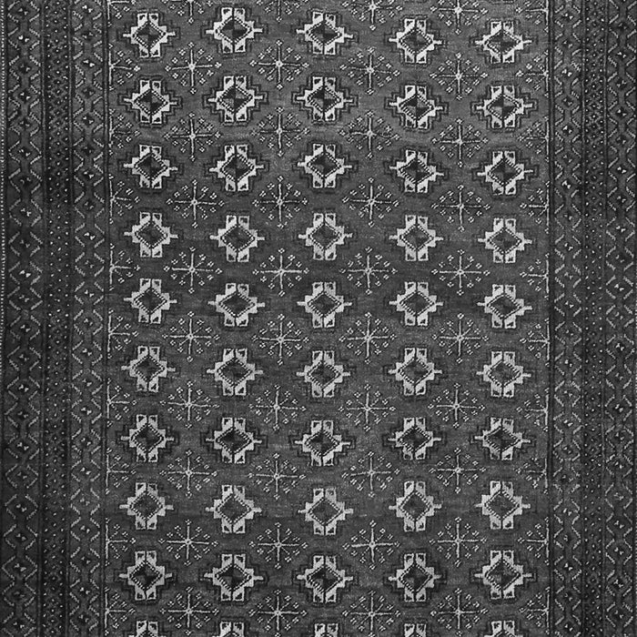 Serging Thickness of Machine Washable Persian Gray Traditional Rug, wshtr1805gry