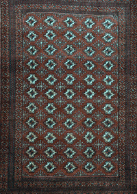 Persian Light Blue Traditional Rug, tr1805lblu