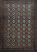 Persian Light Blue Traditional Rug, tr1805lblu