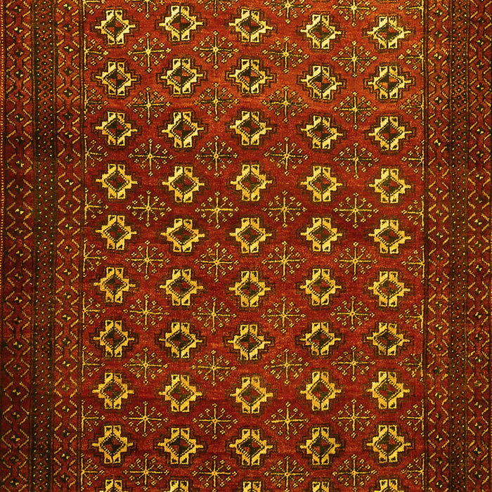 Machine Washable Persian Yellow Traditional Rug, wshtr1805yw
