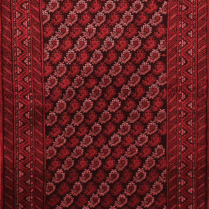 Machine Washable Persian Red Traditional Rug, wshtr1806red