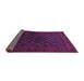 Sideview of Persian Purple Traditional Rug, tr1806pur