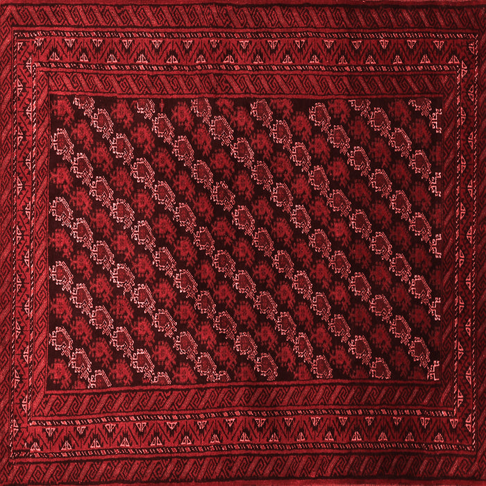 Machine Washable Persian Red Traditional Rug, wshtr1806red