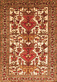 Persian Orange Traditional Rug, tr1807org