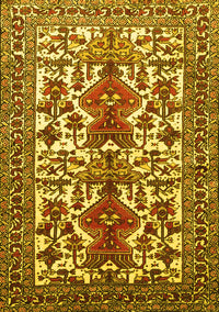 Persian Yellow Traditional Rug, tr1807yw