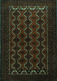 Persian Turquoise Traditional Rug, tr1808turq