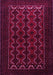 Machine Washable Persian Pink Traditional Rug, wshtr1808pnk