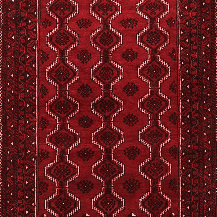 Machine Washable Persian Red Traditional Rug, wshtr1808red