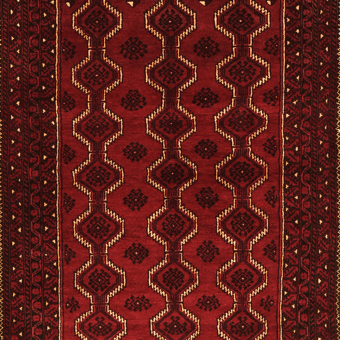 Serging Thickness of Machine Washable Persian Orange Traditional Area Rugs, wshtr1808org