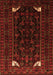 Persian Orange Traditional Rug, tr1809org