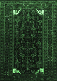 Persian Emerald Green Traditional Rug, tr1809emgrn