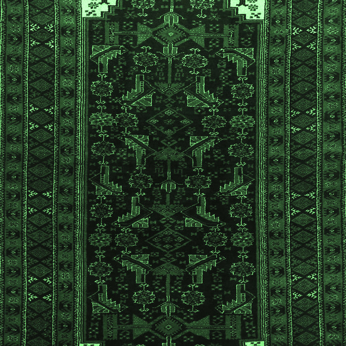 Persian Emerald Green Traditional Rug, tr1809emgrn
