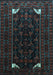 Machine Washable Persian Light Blue Traditional Rug, wshtr1809lblu