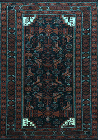 Persian Light Blue Traditional Rug, tr1809lblu