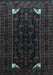 Persian Light Blue Traditional Rug, tr1809lblu