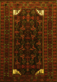 Persian Yellow Traditional Rug, tr1809yw