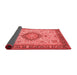 Medallion Red Traditional Area Rugs