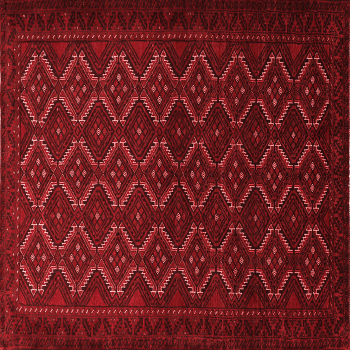 Machine Washable Persian Red Traditional Rug, wshtr1810red