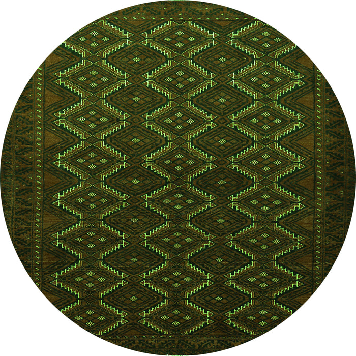 Machine Washable Persian Green Traditional Area Rugs, wshtr1810grn