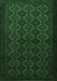 Machine Washable Persian Emerald Green Traditional Area Rugs, wshtr1810emgrn