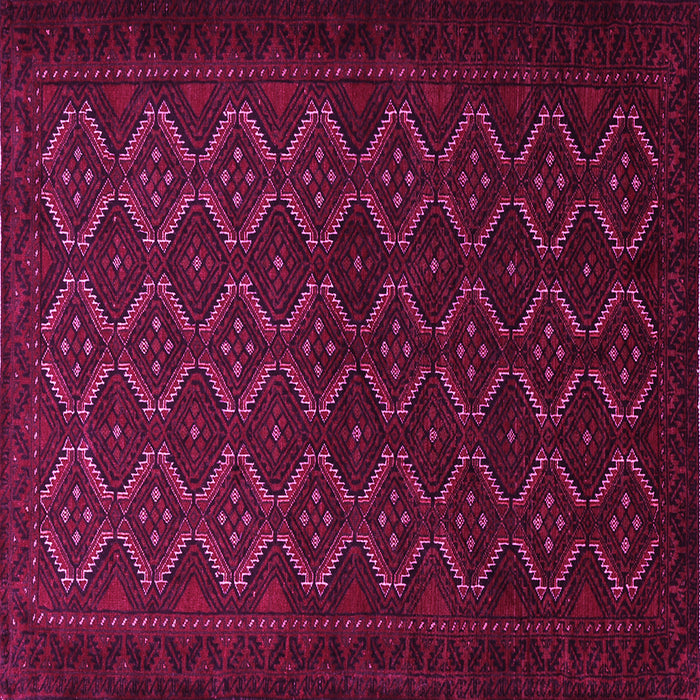 Square Persian Pink Traditional Rug, tr1810pnk