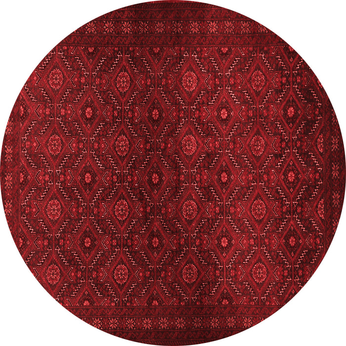 Machine Washable Persian Red Traditional Rug, wshtr1811red