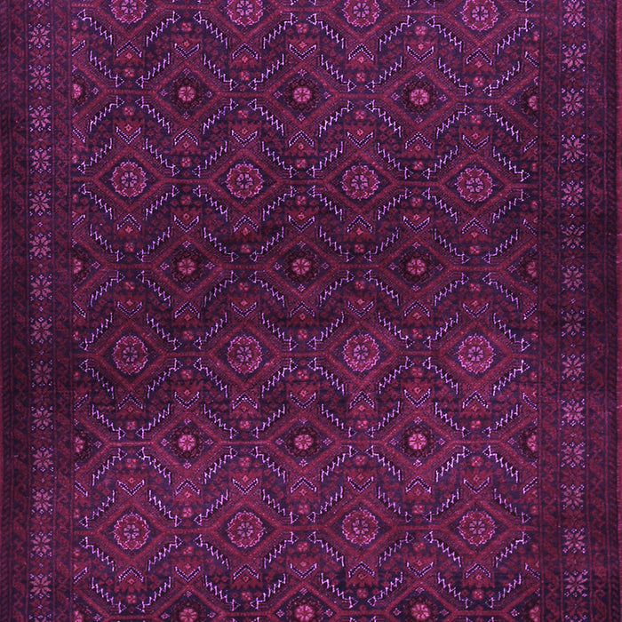 Machine Washable Persian Purple Traditional Area Rugs, wshtr1811pur