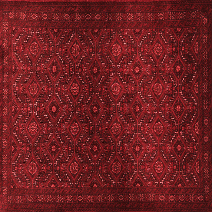 Machine Washable Persian Red Traditional Rug, wshtr1811red