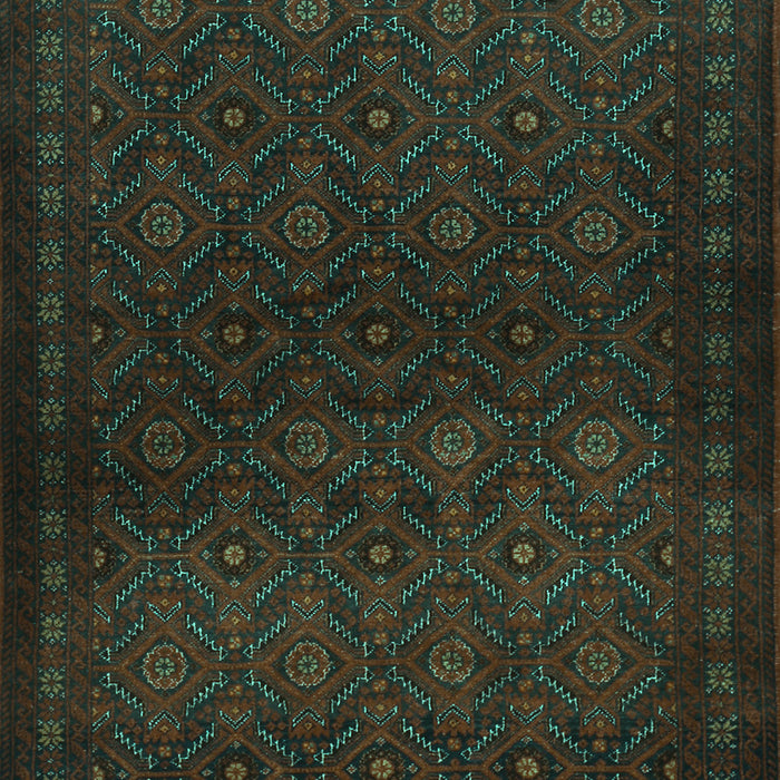 Persian Turquoise Traditional Rug, tr1811turq