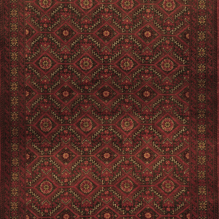 Machine Washable Persian Brown Traditional Rug, wshtr1811brn