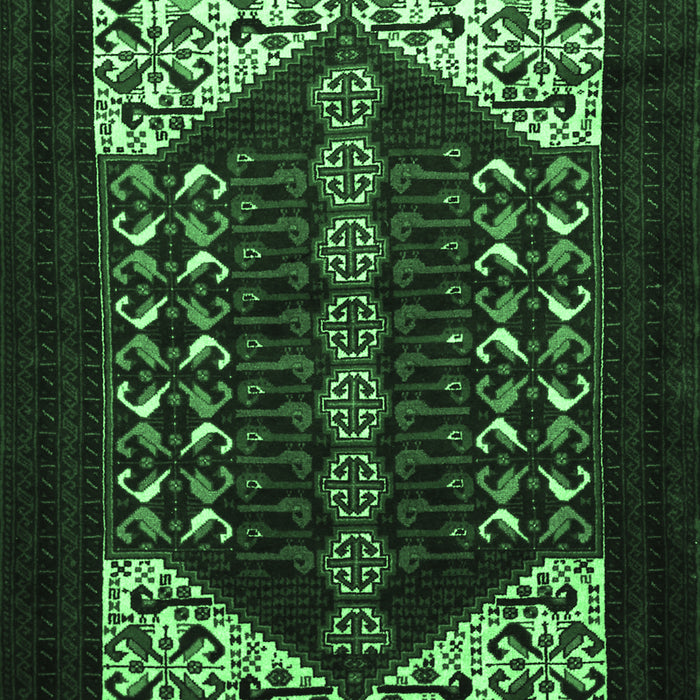 Persian Emerald Green Traditional Rug, tr1812emgrn