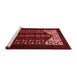 Traditional Red Washable Rugs