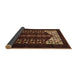 Sideview of Persian Brown Traditional Rug, tr1812brn