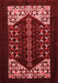 Persian Red Traditional Area Rugs