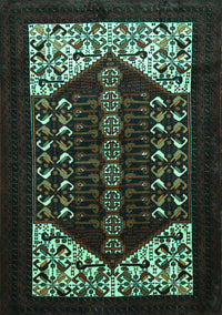 Persian Turquoise Traditional Rug, tr1812turq