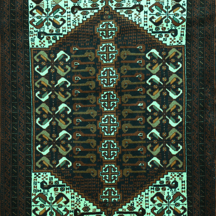 Persian Turquoise Traditional Rug, tr1812turq