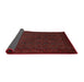 Sideview of Traditional Cranberry Red Persian Rug, tr1813