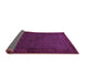 Sideview of Persian Purple Traditional Rug, tr1813pur
