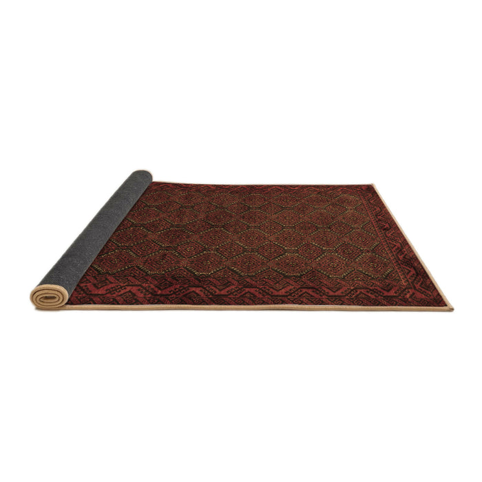 Sideview of Persian Brown Traditional Rug, tr1813brn