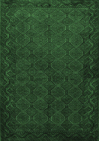 Persian Emerald Green Traditional Rug, tr1813emgrn