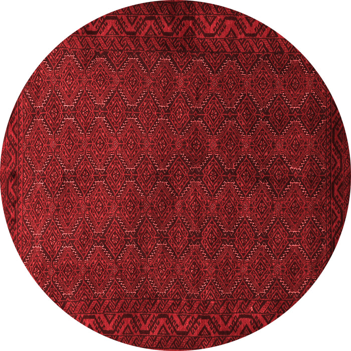 Machine Washable Persian Red Traditional Rug, wshtr1813red