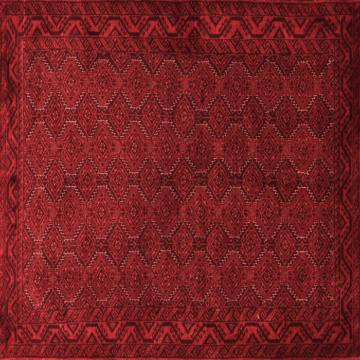 Machine Washable Persian Red Traditional Rug, wshtr1813red