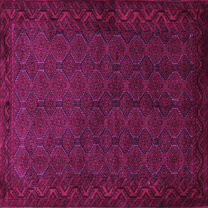 Square Persian Pink Traditional Rug, tr1813pnk