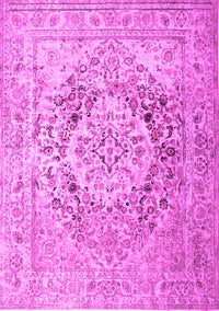 Medallion Pink Traditional Rug, tr1814pnk