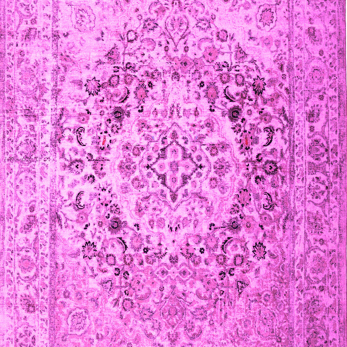 Medallion Pink Traditional Rug, tr1814pnk