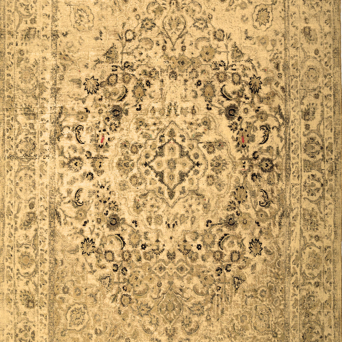Medallion Brown Traditional Rug, tr1814brn