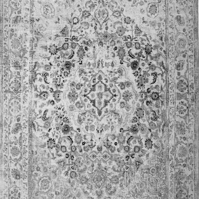 Medallion Gray Traditional Rug, tr1814gry